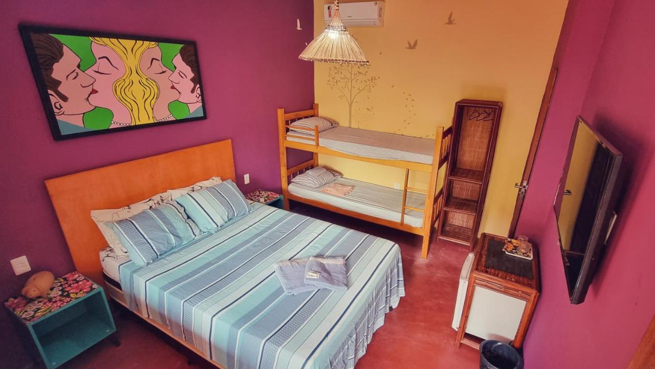 Farofa Loca Hostel Морро-де-Сан-Паулу Экстерьер фото